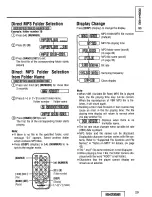 Предварительный просмотр 29 страницы Panasonic CQ-DFX572U Operating Instructions Manual