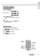 Предварительный просмотр 33 страницы Panasonic CQ-DFX572U Operating Instructions Manual