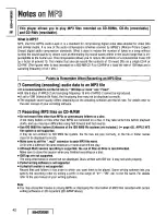 Предварительный просмотр 42 страницы Panasonic CQ-DFX572U Operating Instructions Manual