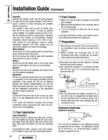 Предварительный просмотр 54 страницы Panasonic CQ-DFX572U Operating Instructions Manual