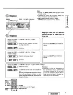 Предварительный просмотр 71 страницы Panasonic CQ-DFX572U Operating Instructions Manual