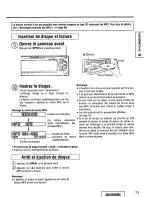 Предварительный просмотр 73 страницы Panasonic CQ-DFX572U Operating Instructions Manual