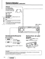 Предварительный просмотр 110 страницы Panasonic CQ-DFX572U Operating Instructions Manual