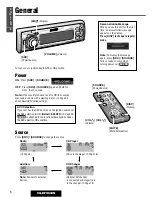 Предварительный просмотр 6 страницы Panasonic CQ-DFX602N Operating Instructions Manual