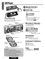 Предварительный просмотр 16 страницы Panasonic CQ-DFX602N Operating Instructions Manual