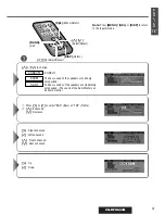 Предварительный просмотр 21 страницы Panasonic CQ-DFX602N Operating Instructions Manual