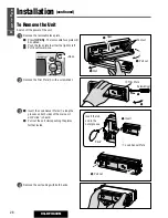 Предварительный просмотр 28 страницы Panasonic CQ-DFX602N Operating Instructions Manual