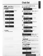 Предварительный просмотр 21 страницы Panasonic CQ-DFX683 Operating Instructions Manual