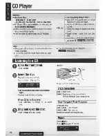 Предварительный просмотр 24 страницы Panasonic CQ-DFX683 Operating Instructions Manual