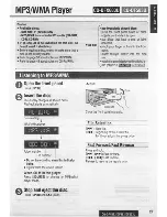 Предварительный просмотр 27 страницы Panasonic CQ-DFX683 Operating Instructions Manual