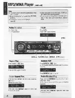 Предварительный просмотр 28 страницы Panasonic CQ-DFX683 Operating Instructions Manual