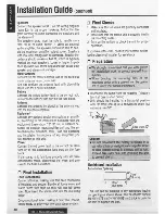 Предварительный просмотр 48 страницы Panasonic CQ-DFX683 Operating Instructions Manual