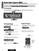 Предварительный просмотр 24 страницы Panasonic CQ-DFX802N Operating Instructions Manual