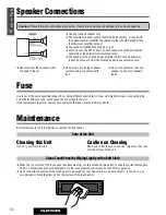 Предварительный просмотр 54 страницы Panasonic CQ-DFX802N Operating Instructions Manual