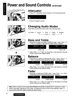 Предварительный просмотр 8 страницы Panasonic CQ-DFX85 Operating Operating Instructions Manual