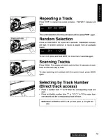 Предварительный просмотр 13 страницы Panasonic CQ-DFX85 Operating Operating Instructions Manual