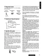 Предварительный просмотр 21 страницы Panasonic CQ-DFX85 Operating Operating Instructions Manual