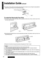 Предварительный просмотр 26 страницы Panasonic CQ-DFX85 Operating Operating Instructions Manual