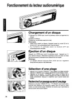 Предварительный просмотр 38 страницы Panasonic CQ-DFX85 Operating Operating Instructions Manual