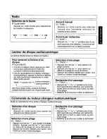 Предварительный просмотр 45 страницы Panasonic CQ-DFX85 Operating Operating Instructions Manual