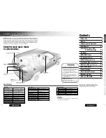 Предварительный просмотр 2 страницы Panasonic CQ-DFX883N Operating Instructions Manual