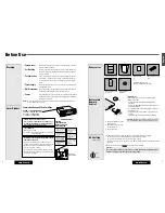 Предварительный просмотр 3 страницы Panasonic CQ-DFX883N Operating Instructions Manual