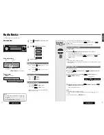 Предварительный просмотр 6 страницы Panasonic CQ-DFX883N Operating Instructions Manual