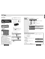 Предварительный просмотр 10 страницы Panasonic CQ-DFX883N Operating Instructions Manual