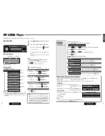 Предварительный просмотр 11 страницы Panasonic CQ-DFX883N Operating Instructions Manual