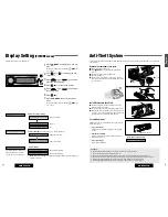 Предварительный просмотр 14 страницы Panasonic CQ-DFX883N Operating Instructions Manual