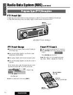 Предварительный просмотр 14 страницы Panasonic CQ-DFX972N Operating Instructions Manual