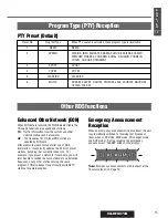 Предварительный просмотр 15 страницы Panasonic CQ-DFX972N Operating Instructions Manual