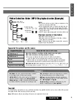 Предварительный просмотр 21 страницы Panasonic CQ-DFX972N Operating Instructions Manual