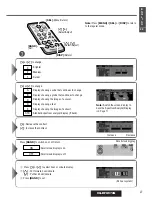 Предварительный просмотр 27 страницы Panasonic CQ-DFX972N Operating Instructions Manual