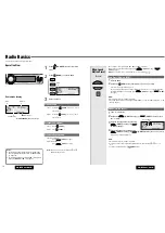 Предварительный просмотр 6 страницы Panasonic CQ-DFX983N Operating Instructions Manual