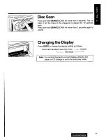 Предварительный просмотр 17 страницы Panasonic CQ-DFX99 Operating Operating Instructions Manual