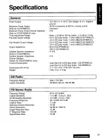 Предварительный просмотр 37 страницы Panasonic CQ-DFX99 Operating Operating Instructions Manual