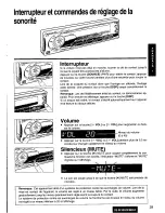 Предварительный просмотр 39 страницы Panasonic CQ-DFX99 Operating Operating Instructions Manual