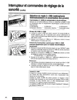 Предварительный просмотр 40 страницы Panasonic CQ-DFX99 Operating Operating Instructions Manual