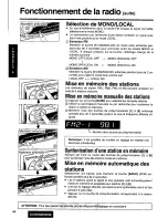 Предварительный просмотр 44 страницы Panasonic CQ-DFX99 Operating Operating Instructions Manual