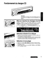 Предварительный просмотр 47 страницы Panasonic CQ-DFX99 Operating Operating Instructions Manual