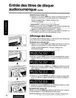 Предварительный просмотр 52 страницы Panasonic CQ-DFX99 Operating Operating Instructions Manual