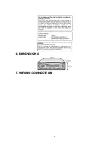 Предварительный просмотр 4 страницы Panasonic CQ-DP101W Service Manual