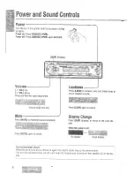 Предварительный просмотр 4 страницы Panasonic CQ-DP102W Operating Instructions Manual