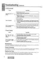 Предварительный просмотр 12 страницы Panasonic CQ-DP102W Operating Instructions Manual