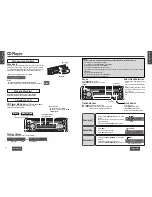 Preview for 6 page of Panasonic CQ-DP153W Operating Instructions Manual