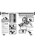 Preview for 7 page of Panasonic CQ-DP153W Operating Instructions Manual