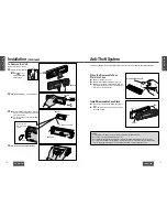 Preview for 8 page of Panasonic CQ-DP153W Operating Instructions Manual