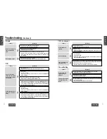 Preview for 11 page of Panasonic CQ-DP153W Operating Instructions Manual