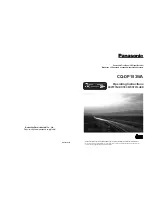 Panasonic CQ-DP153WA Operating Instructions Manual preview